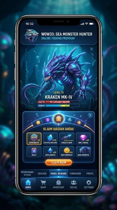 Pengguna sedang menjelajahi kategori aplikasi di wow33.